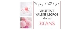 30 ans d’existence pour votre institut de beauté préféré ça se fête ! Découvrez nos promotions et nouveautés